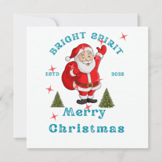 Invitation Bring the holiday cheer to life with Santa design