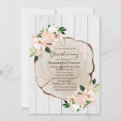 Invitation Brisation florale de Bois Russe (Devant)