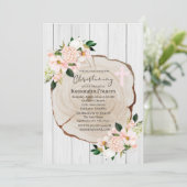 Invitation Brisation florale de Bois Russe (Debout devant)