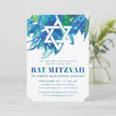 Invitation Brise de Bat Mitzvah (Debout devant)