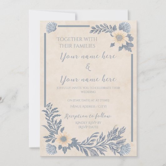 Invitation Brise de l'Océan (Devant)