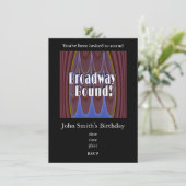 Invitation Broadway bondissent ! (Debout devant)