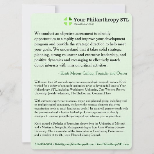 Invitation Brochure 4 de conseiller (Devant)