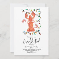 Brochure de langouste de Noël Circulaire de crusta