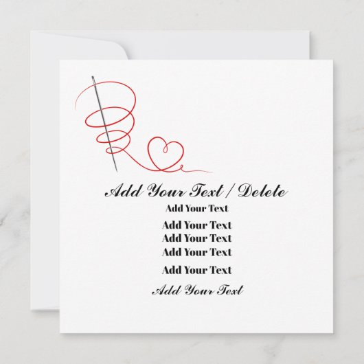 Invitation Broderie (Dos)