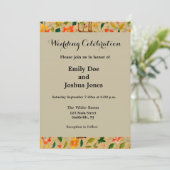 Invitation Broderie animale vintage en crewel : Tapisserie an (Debout devant)