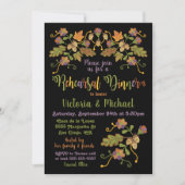 Invitation Broderie d'art populaire Automne Répétition d'auto (Devant)