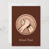 Invitation Bronze (Devant)