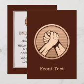 Invitation Bronze (Devant / Derrière)