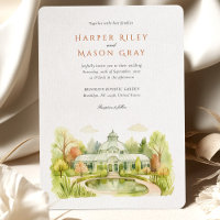 Brooklyn Botanic Garden Mariage d'aquarelle