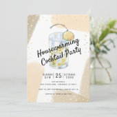 Invitation Brosse moderne coups de feu Houseéchauffement Cock (Debout devant)