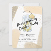 Invitation Brosse moderne coups de feu Houseéchauffement Cock (Devant)