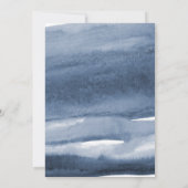 Invitation Brouillard du port de Lake | Nous nous sommes enfu (Dos)