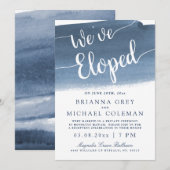 Invitation Brouillard du port de Lake | Nous nous sommes enfu (Devant / Derrière)