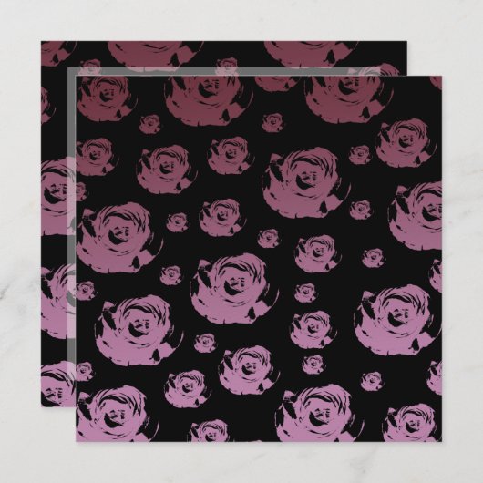 Invitation Brouiller (Devant / Derrière)