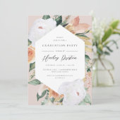 Invitation Brouiller | Desert Floral Graduation Party (Debout devant)