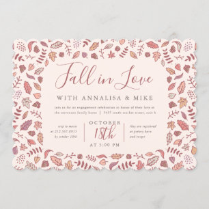 Invitation Brousse Fall in Love