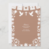 Invitation Brown Cielito Lindo Boy Twins Baptism and Birthday (Dos)