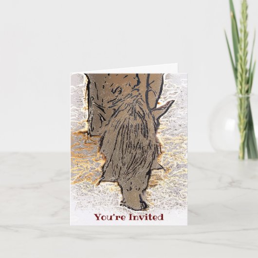 INVITATION BROWN DU CHEVAL (Devant)