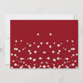 Invitation Brown Silver GlitterSerez-Vous Mon Chef D'Honneur (Dos)