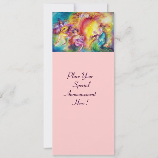 Invitation BRÛLER LE CARNAVAL, Mardi Gras Masquerade Ball (Dos)