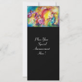 Invitation BRÛLER LE CARNAVAL, Mardi Gras Masquerade Ball (Dos)