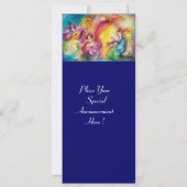 Invitation BRÛLER LE CARNAVAL, Mardi Gras Masquerade Ball (Dos)