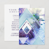 Invitation brume géologique de l'eau (Devant / Derrière)