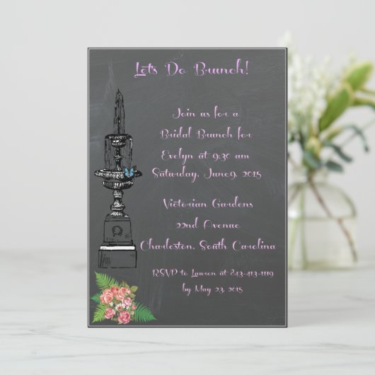 Invitation Brunch (Debout devant)