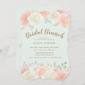 invitation brunch à la nuptiale florale de printem (Devant / Derrière)