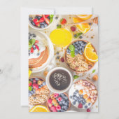 Invitation Brunch Anniversaire (Dos)