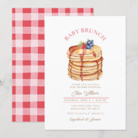 Brunch au baby shower au crêpe