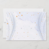 Invitation Brunch au champagne et Fête des mariées à bulles P (Dos)