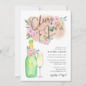 Invitation Brunch au champagne nuptiale (Devant)