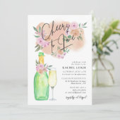 Invitation Brunch au champagne nuptiale (Debout devant)