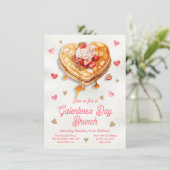 Invitation Brunch au coeur de la Saint-Valentin de Galentine (Debout devant)