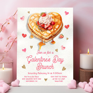 Invitation Brunch au coeur de la Saint-Valentin de Galentine