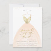 Invitation Brunch Avec Fête des mariées Mariage Mariée (Devant)