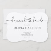 Invitation Brunch avec la douche de mariée (Devant)