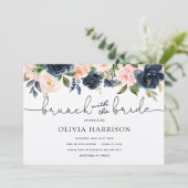 Invitation Brunch avec la douche de mariée (Debout devant)