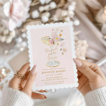 Invitation Brunch avec la Fête des mariées Jardin des Mariées<br><div class="desc">Sirotez, sip, hourra ! 🥂 Donnez le ton de votre fabuleuse fête de la douche nuptiale avec ce Brunch avec l'Invitation nuptiale. Conçus avec de magnifiques fleurs et un arrière - plan roux, ces invitations sont sûrs d'être un succès. Faites éclater votre fête avec ces invitations étonnants. Objets correspondants dans...</div>