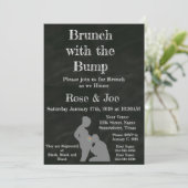 Invitation Brunch avec le tableau de bord de la bosse (Debout devant)