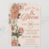 Invitation Brunch & Bloom (Devant / Derrière)