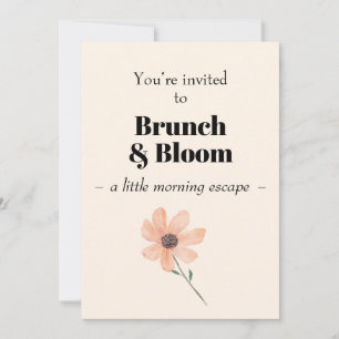 Invitation Brunch & Bloom