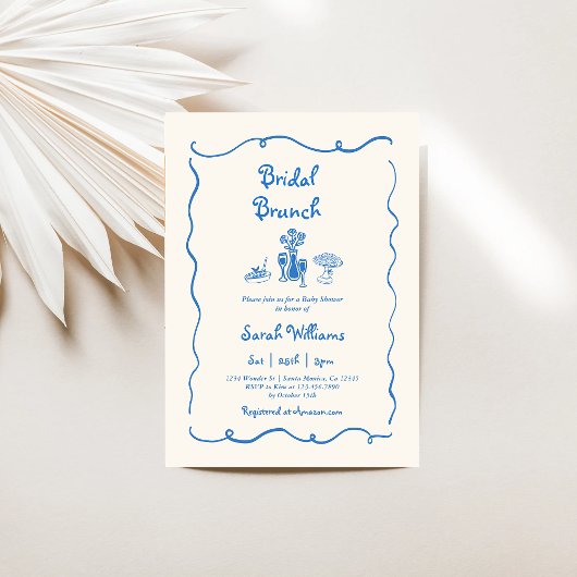 Invitation Brunch Bridal Shower