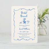 Invitation Brunch Bridal Shower (Debout devant)