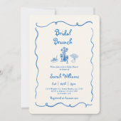 Invitation Brunch Bridal Shower (Devant)
