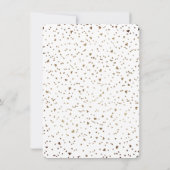 Invitation Brunch & Bubbly Aquarelle Fête des mariées florale (Dos)