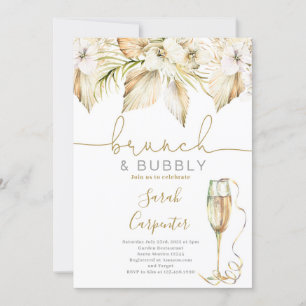 Invitation Brunch & Bubbly Boho