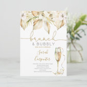 Invitation Brunch & Bubbly Boho Bridal Shoch (Debout devant)